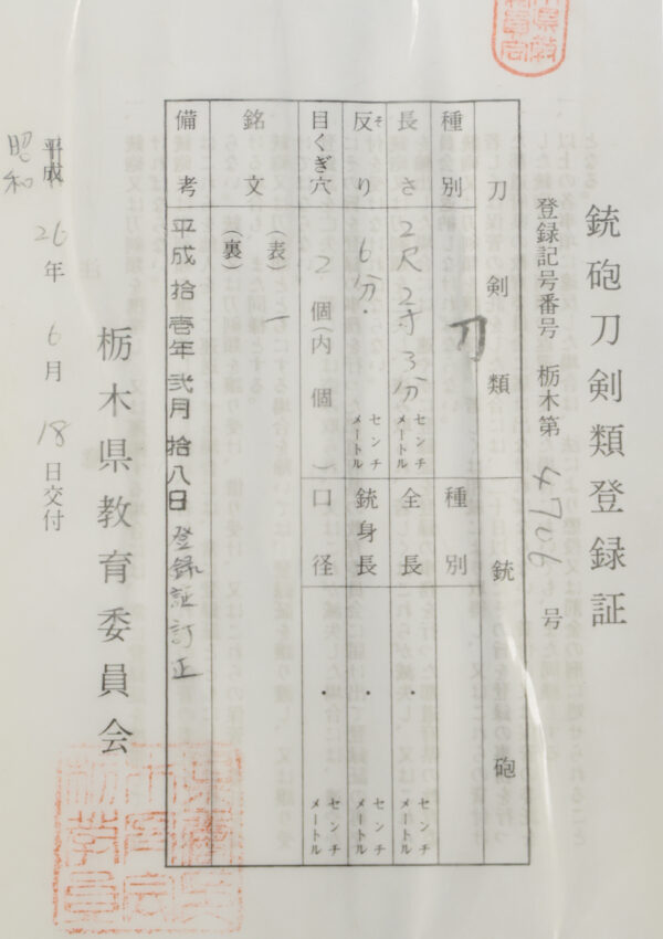 Antique Japanese Sword Katana Signed by Ichi (Hokke)<br> NBTHK<span style="color: #ff0000;"><strong> Tokubetsu Hozon</strong> </span>Certificate - Image 26