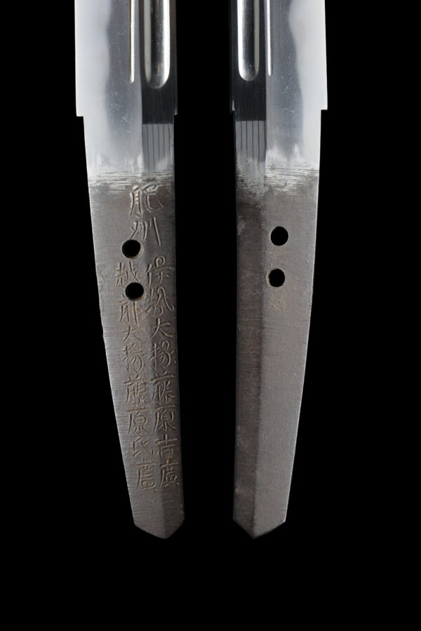 Antique Japanese Sword Daisho Signed by Sukesada /Signed by Yoshihiro and Ujihiro NBTHK Kicho Certificate and<span style="color: #ff0000;"><strong> Tokubetsu Kicho</strong></span> Certificate - Image 17