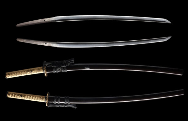 Antique Japanese Sword Katana Attributed to Naminohira Yasuyuki<br> NTHK Kanteisho Certificate - Image 13