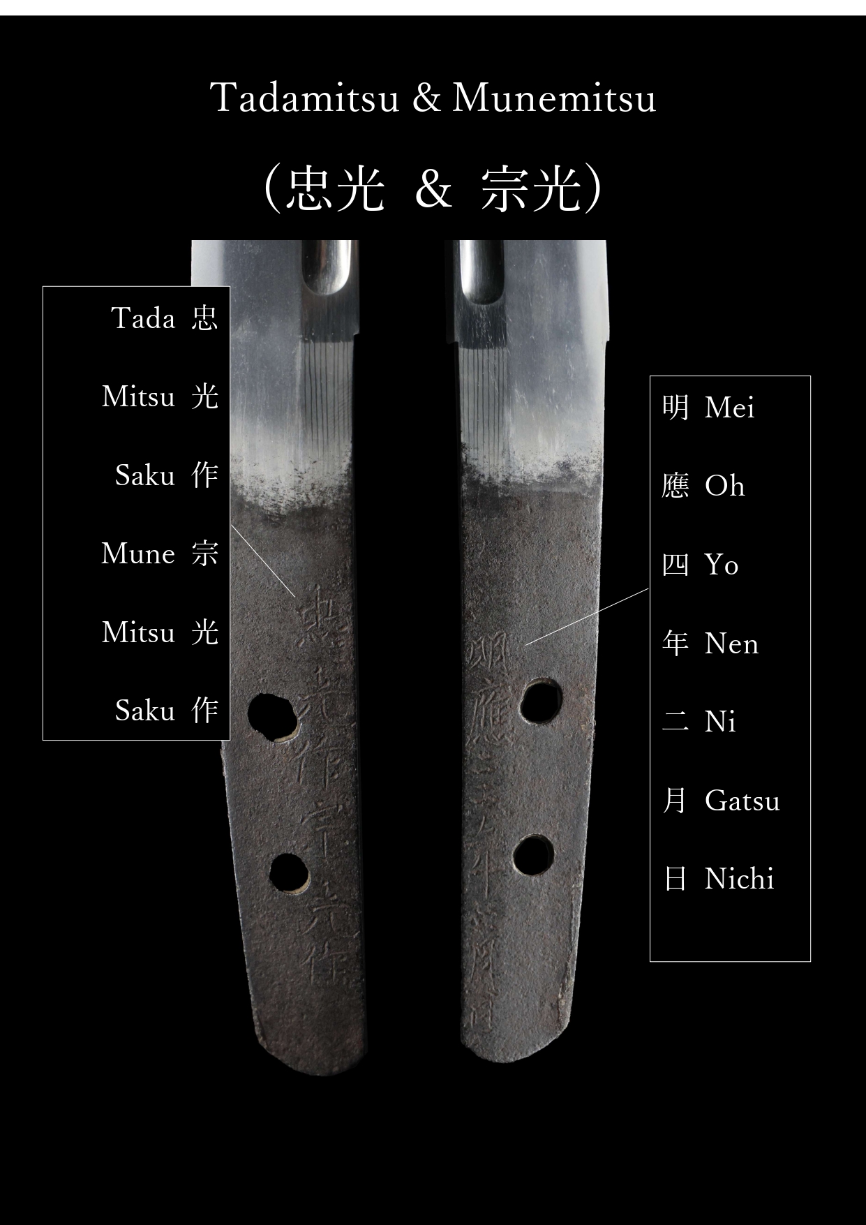 Antique Japanese Sword Wakizashi Signed by Tadamitsu&Munemitsu<br>NBTHK <span style="color: #ff0000;">Hozon </span>Certificate - Image 22