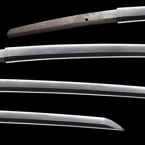 Antique Japanese Sword Katana Attributed to Naminohira Yasuyuki<br> NTHK Kanteisho Certificate - Image 2