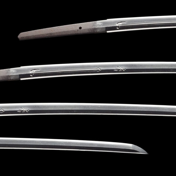 Antique Japanese Sword Katana Attributed to Hokke <br>NBTHK<span style="color: #ff0000;"> Hozon </span>Certificate - Image 2