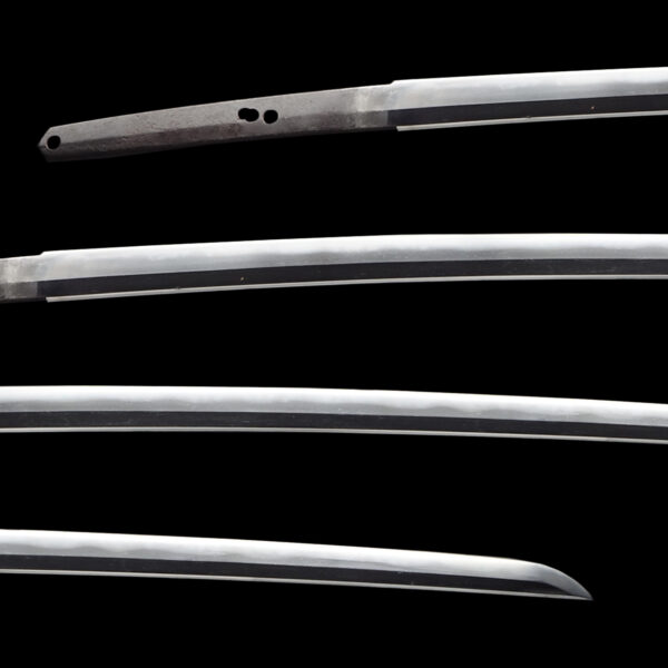 Antique Japanese Sword Katana Attributed to Fujiwara Takada <br>NBTHK<span style="color: #ff0000;"> Hozon </span>Certificate - Image 2