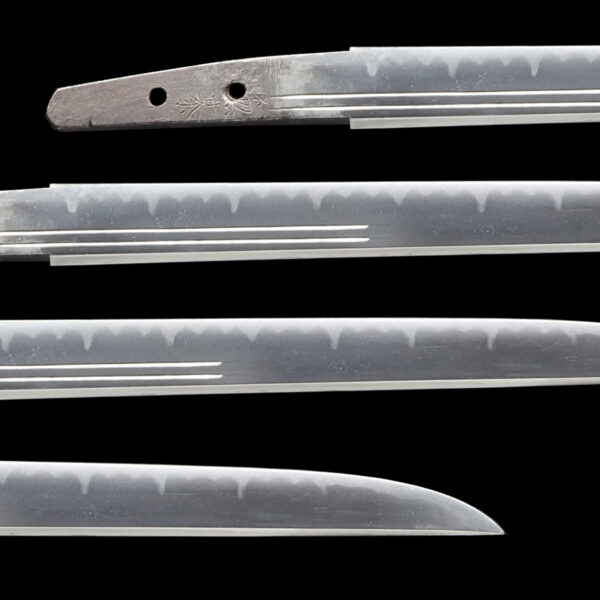 Antique Japanese Sword Tanto signed by Kaneki<br>NBTHK <span style="color: #ff0000;">Hozon </span>Certificate - Image 2