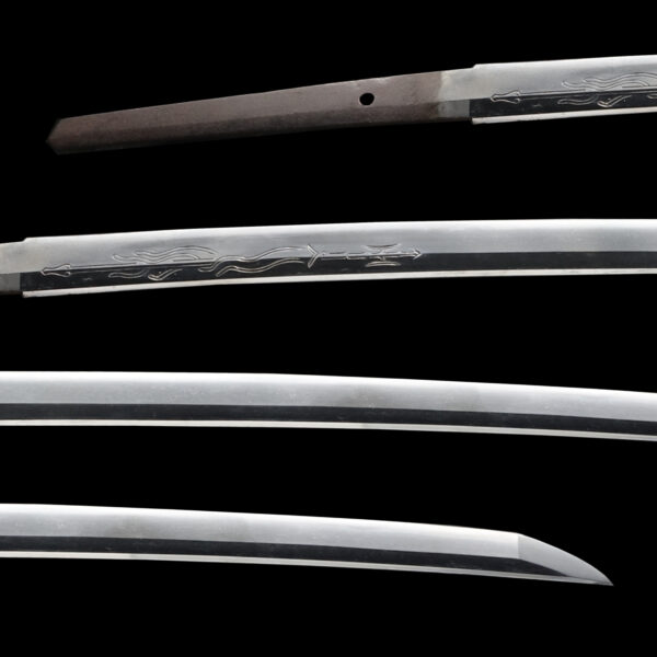 Antique Japanese Sword Katana Attributed to Sadakuni<br>NBTHK <span style="color: #ff0000;">Hozon</span> Certificate - Image 2