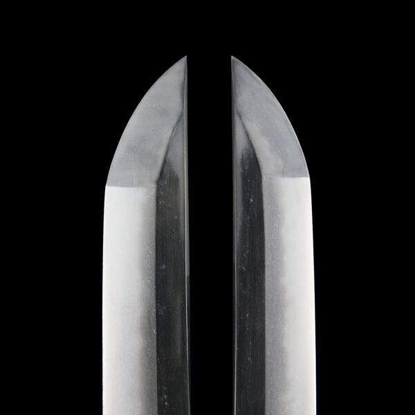 Antique Japanese Sword Daisho Attributed to Ko-Mihara/Signed by Ishidou Hata Toren<br> NBTHK <span style="color: #ff0000;"><strong>Tokubetsu Hozon</strong></span> and <span style="color: #ff0000;">Hozon</span> Certificate - Image 11