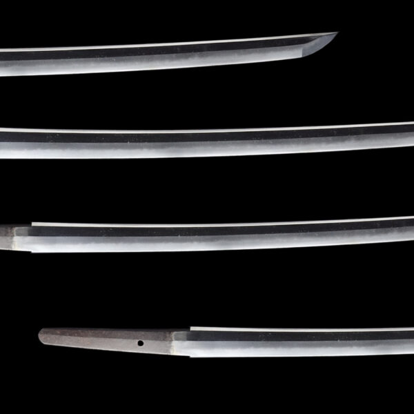 Antique Japanese Sword Daisho Attributed to Ko-Mihara/Signed by Ishidou Hata Toren<br> NBTHK <span style="color: #ff0000;"><strong>Tokubetsu Hozon</strong></span> and <span style="color: #ff0000;">Hozon</span> Certificate - Image 5