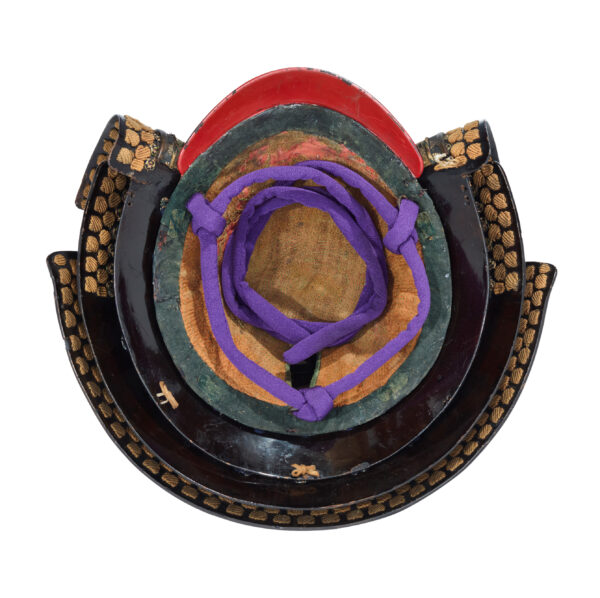 Antique Samurai Helmet <br>Early Edo Period Nijuroku Ken Suji Kabuto with <span style="color: #ff0000;"><strong>Tokubetsu Kicho</strong></span> Shiryo Certificate</span></strong> (KT-69) - Image 9