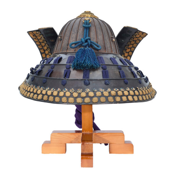Antique Samurai Helmet <br>Early Edo Period Nijuroku Ken Suji Kabuto with <span style="color: #ff0000;"><strong>Tokubetsu Kicho</strong></span> Shiryo Certificate</span></strong> (KT-69) - Image 7