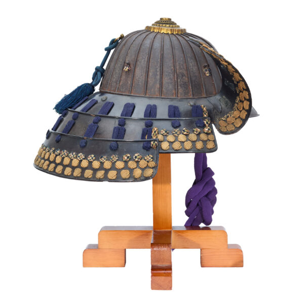 Antique Samurai Helmet <br>Early Edo Period Nijuroku Ken Suji Kabuto with <span style="color: #ff0000;"><strong>Tokubetsu Kicho</strong></span> Shiryo Certificate</span></strong> (KT-69) - Image 6