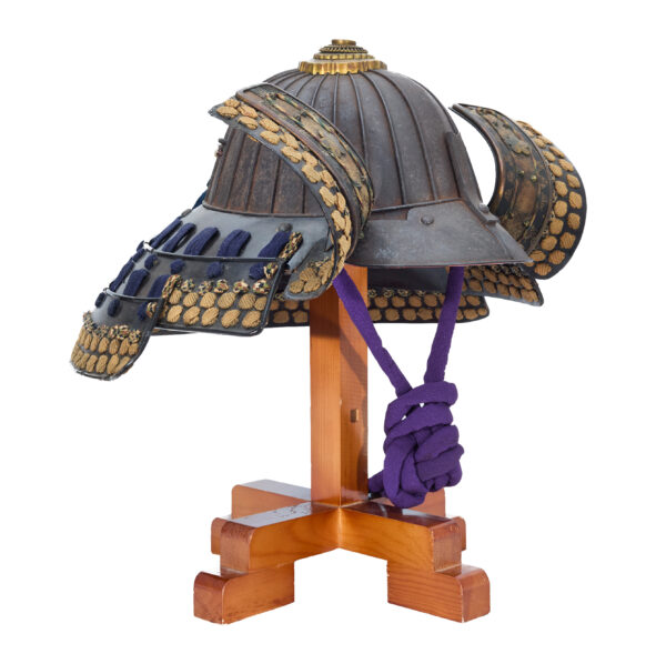 Antique Samurai Helmet <br>Early Edo Period Nijuroku Ken Suji Kabuto with <span style="color: #ff0000;"><strong>Tokubetsu Kicho</strong></span> Shiryo Certificate</span></strong> (KT-69) - Image 5