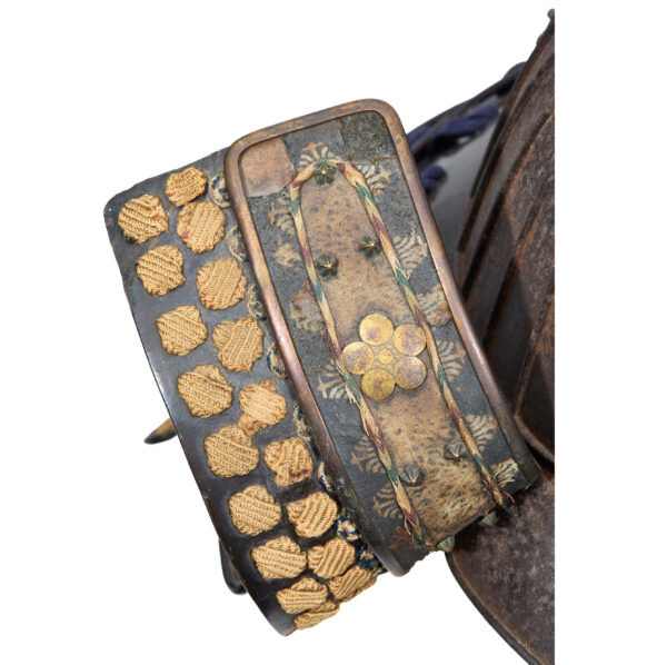 Antique Samurai Helmet <br>Early Edo Period Nijuroku Ken Suji Kabuto with <span style="color: #ff0000;"><strong>Tokubetsu Kicho</strong></span> Shiryo Certificate</span></strong> (KT-69) - Image 11