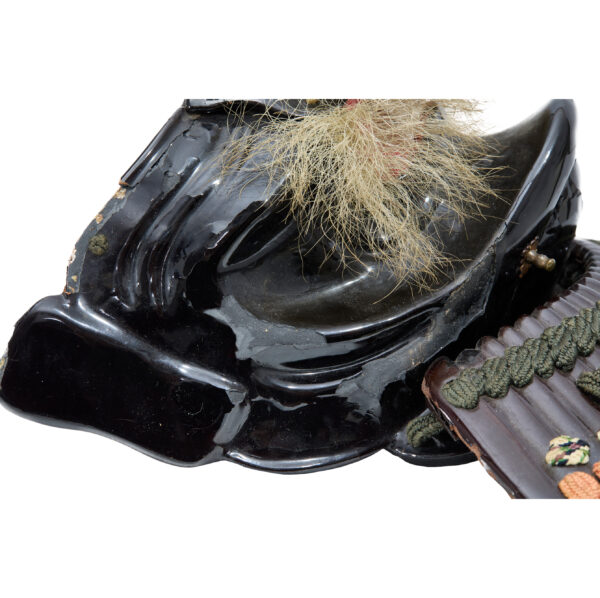 Antique Late Edo Period Menpo Face Guard for Samurai Armor <span style="color: #ff0000;"> Kicho Shiryo</span> Certificate (Menpo-25) - Image 5
