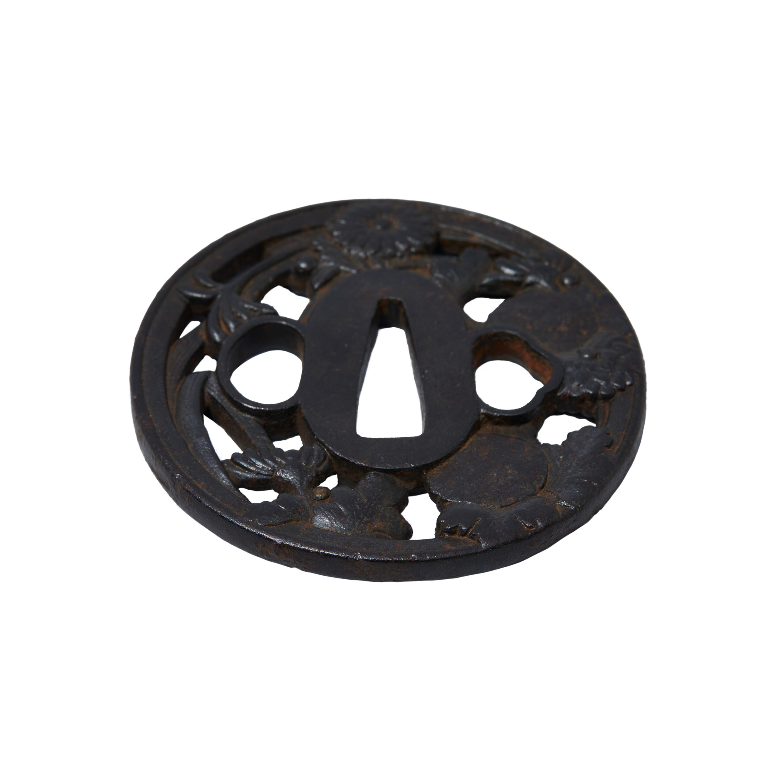 Antique Tsuba for Samurai Sword (T-838) - Image 5