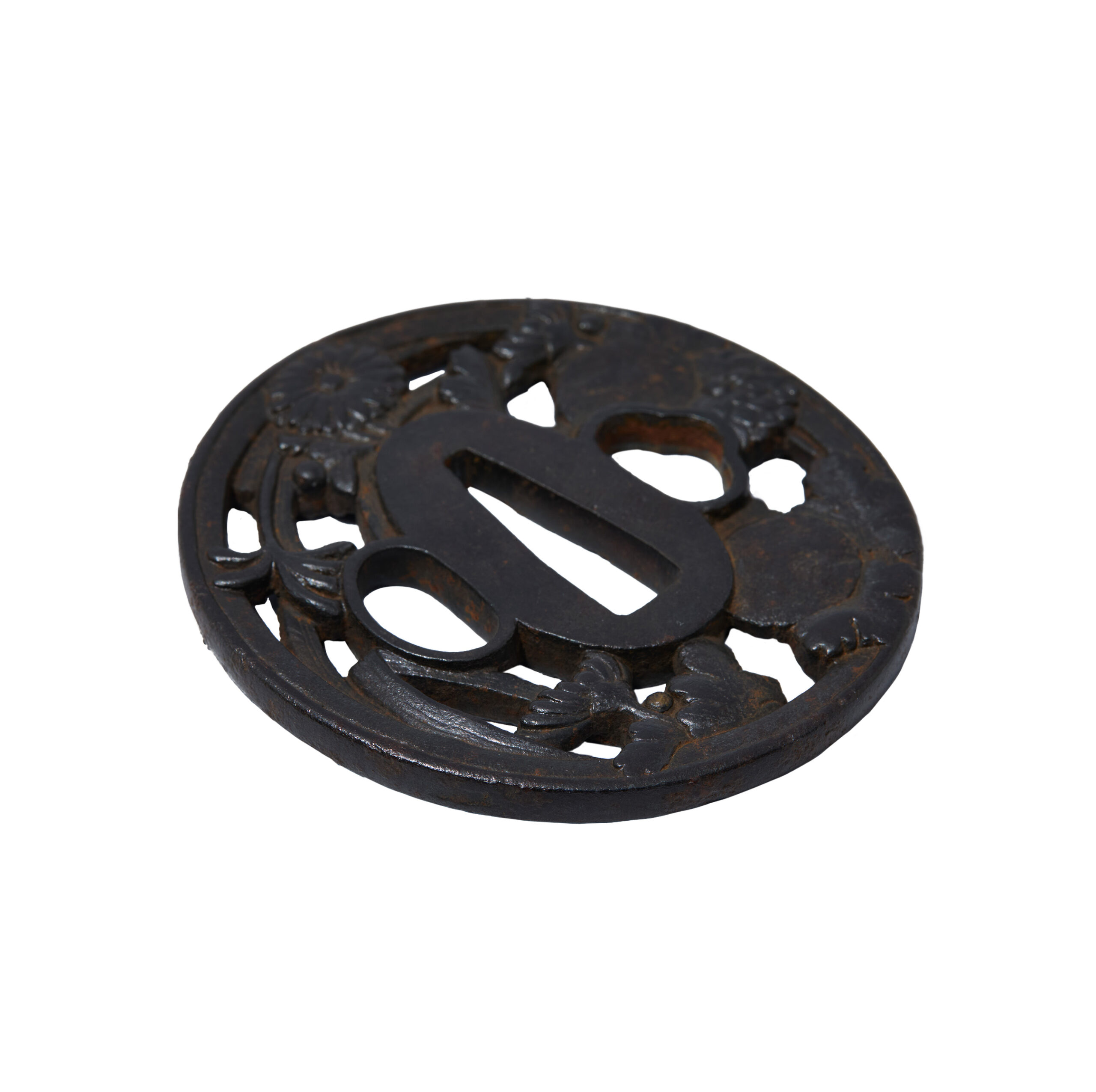 Antique Tsuba for Samurai Sword (T-838) - Image 6