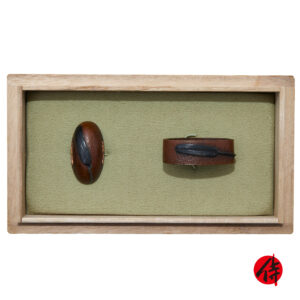 Antique Fuchi Kashira for Samurai Sword (F-61)