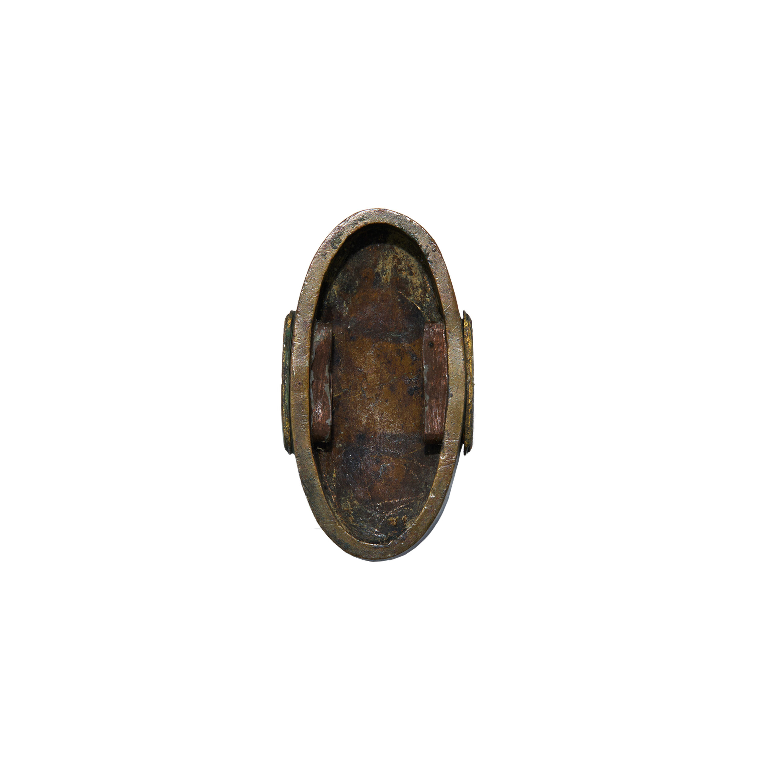 Antique Fuchi Kashira for Samurai Sword (F-59) - Image 3