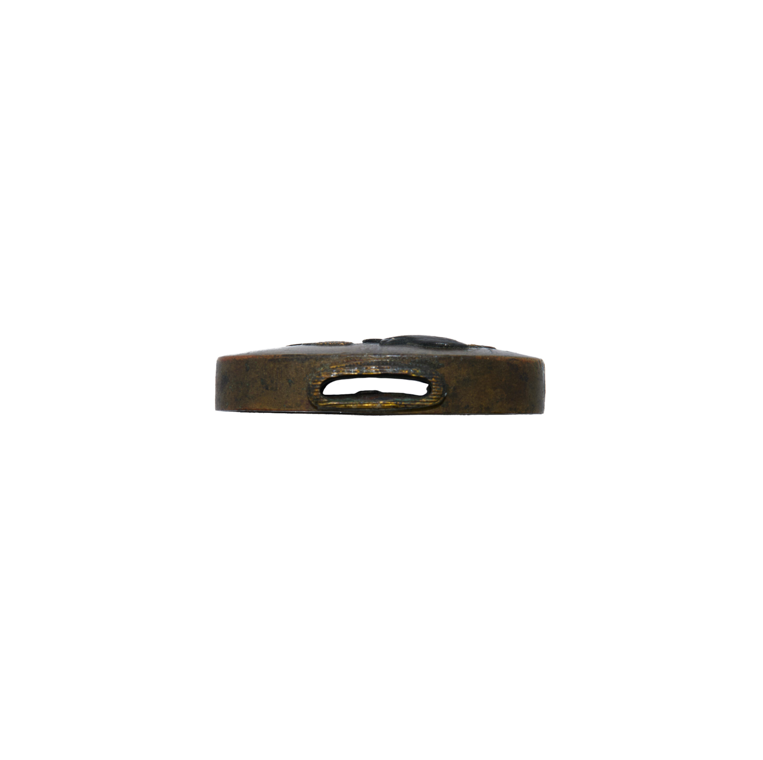 Antique Fuchi Kashira for Samurai Sword (F-59) - Image 5