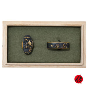 Antique Fuchi Kashira for Samurai Sword (F-60)