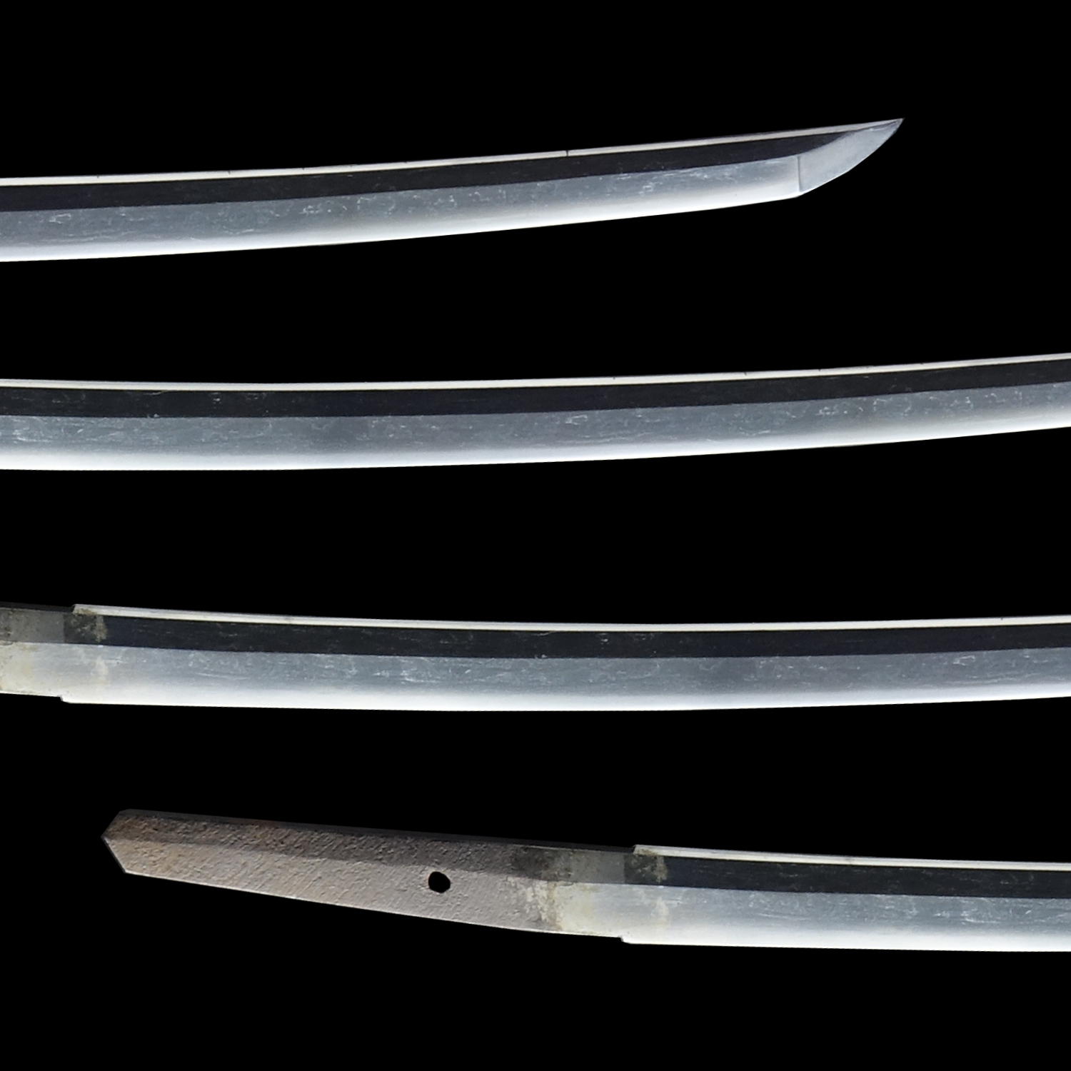 Antique Japanese Sword Daisho Attributed to Kanemoto and signed by Shimosaka Tsuguhiro <br> NTHK Kanteisho Certificate - Image 5