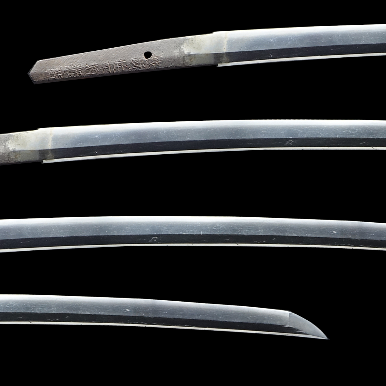 Antique Japanese Sword Daisho Attributed to Kanemoto and signed by Shimosaka Tsuguhiro <br> NTHK Kanteisho Certificate - Image 4