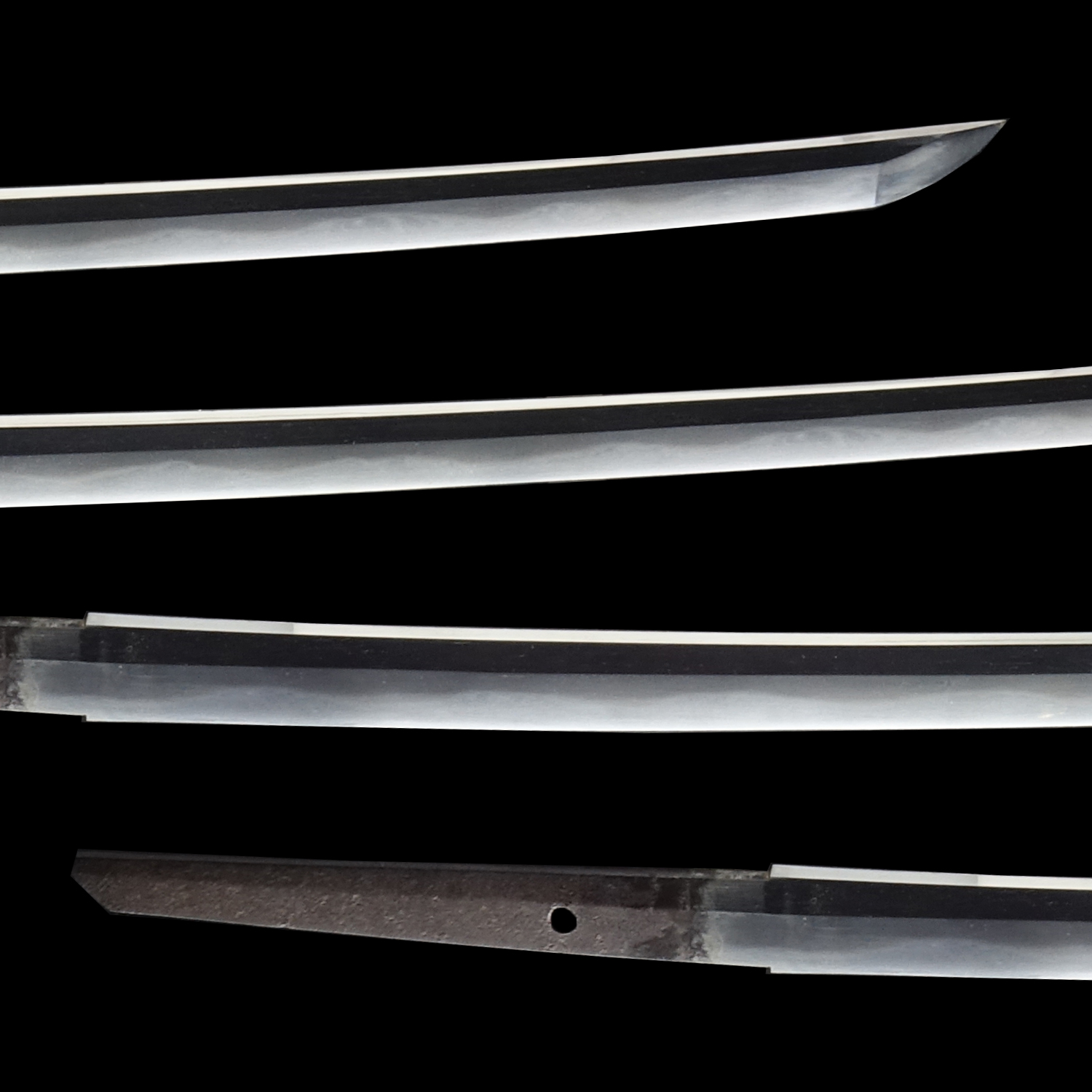 Antique Japanese Sword Katana Signed by Fujiwara Nobusada<br>NBTHK <span style="color: #ff0000;">Hozon </span>Certificate - Image 3