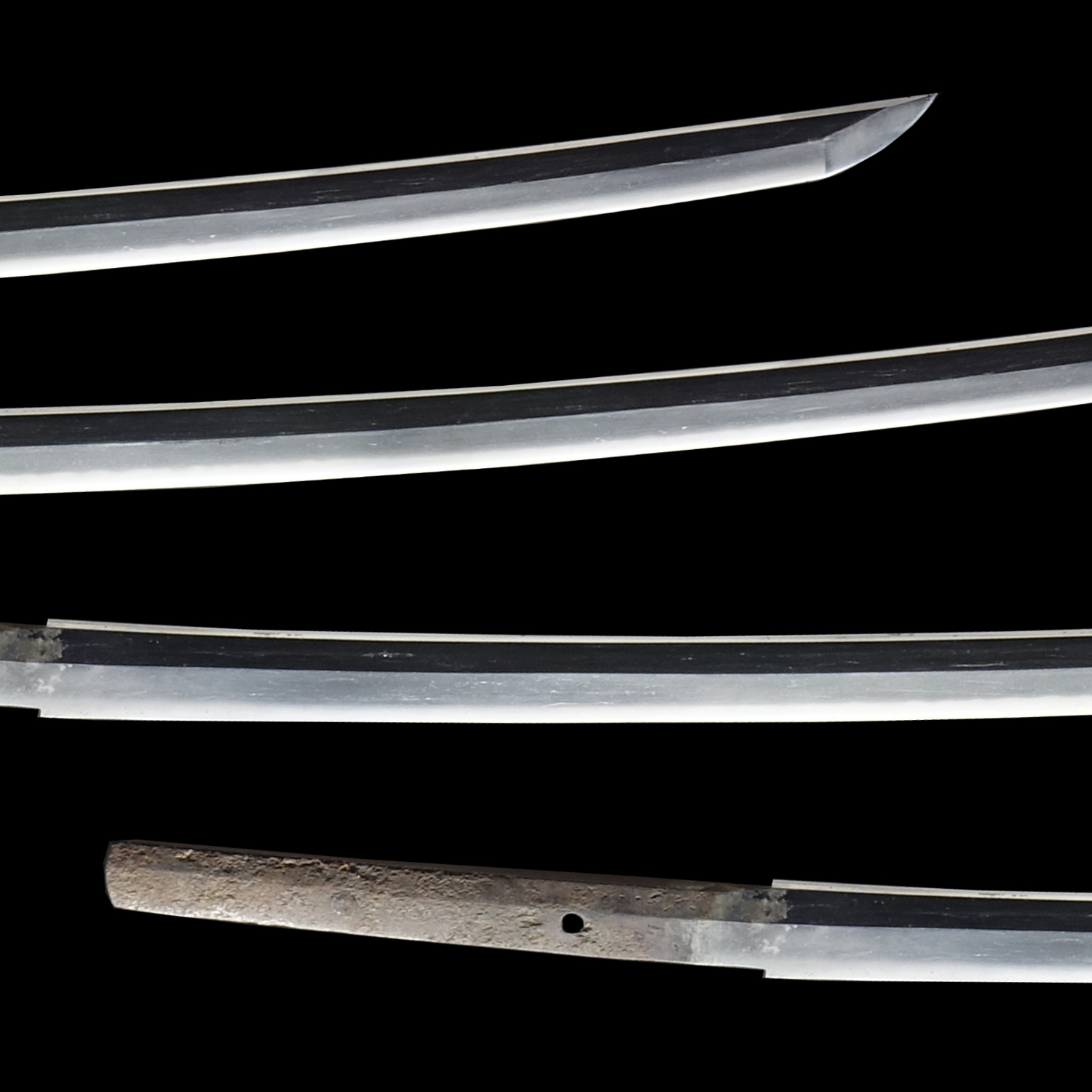 Antique Japanese Sword Daisho Attributed to Kanemoto and signed by Shimosaka Tsuguhiro <br> NTHK Kanteisho Certificate - Image 3