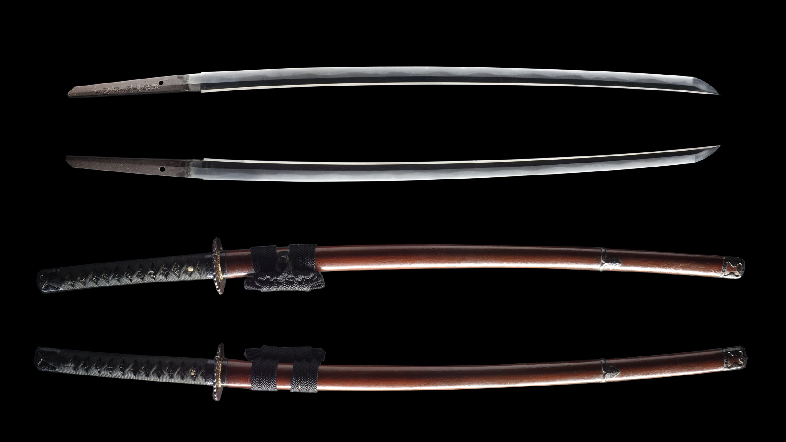 Antique Japanese Sword Katana Signed by Fujiwara Nobusada<br>NBTHK <span style="color: #ff0000;">Hozon </span>Certificate - Image 13