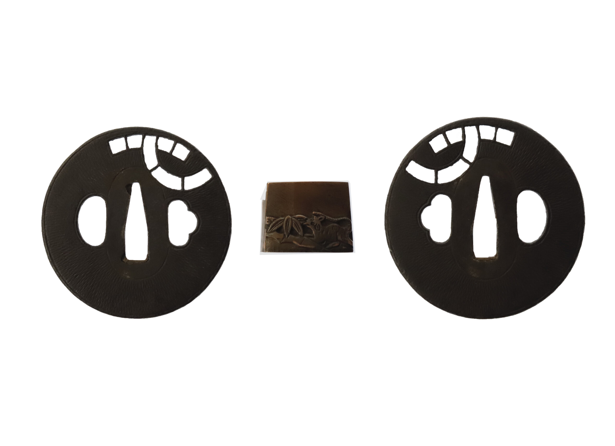 Antique Japanese Sword Daisho Attributed to Kanemoto and signed by Shimosaka Tsuguhiro <br> NTHK Kanteisho Certificate - Image 43