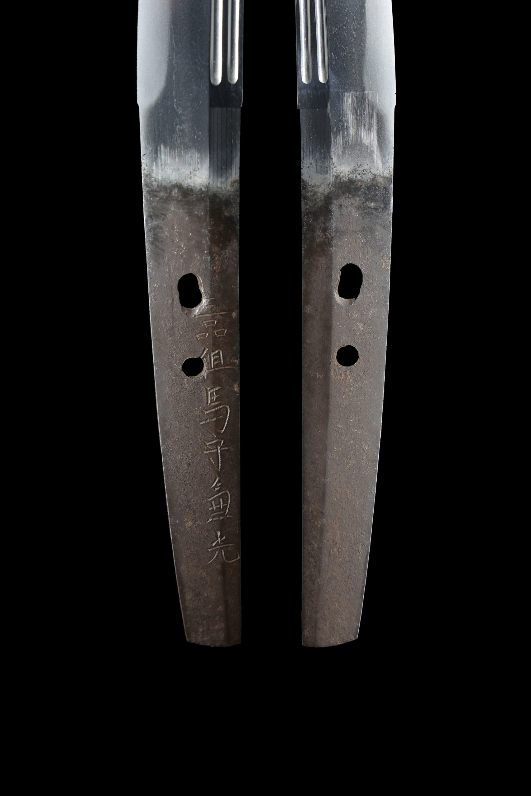 Antique Japanese Sword Wakizashi Signed by Kanemitsu<br>NBTHK <span style="color: #ff0000;">Hozon </span>Certificate - Image 11