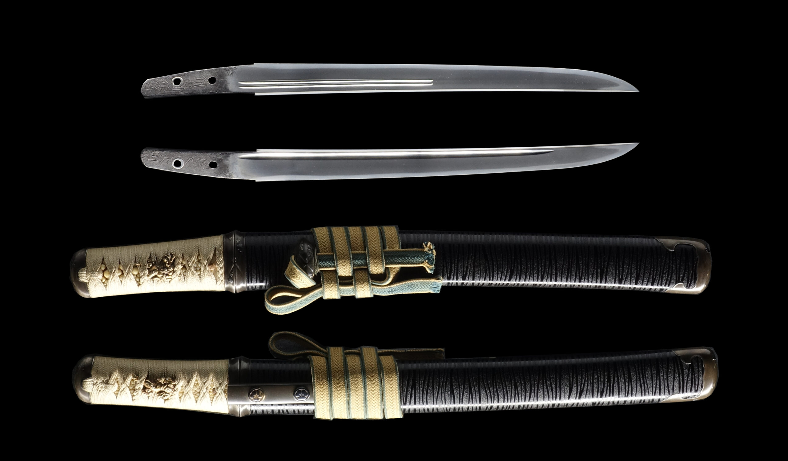 Antique Japanese Sword Tanto Signed by Tsuguyoshi <br><span style="color: #000000;">NBTHK <span style="color: #5accff;"><strong>JUYO TOKEN</strong></span> Certificate</span> - Image 8