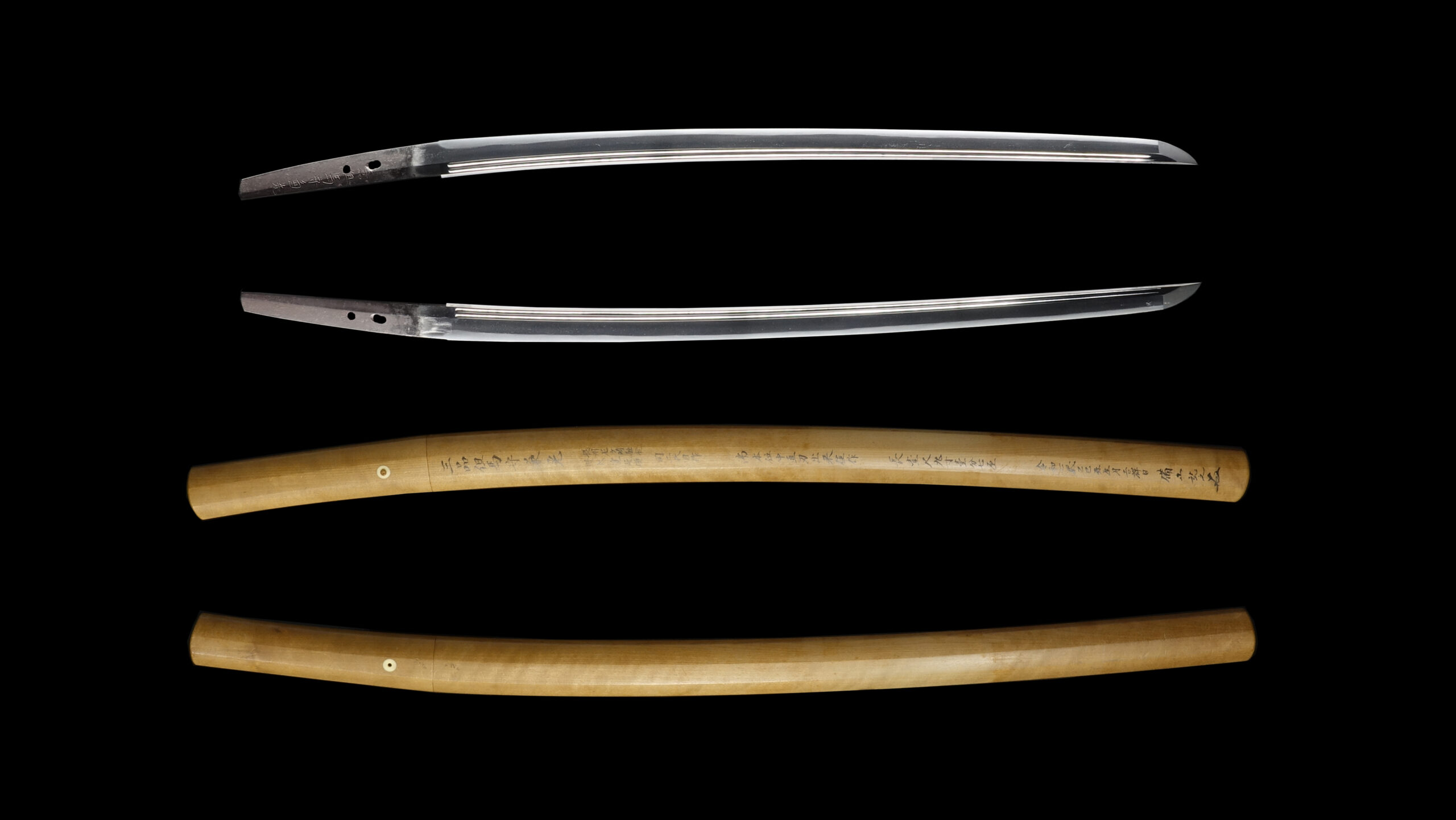 Antique Japanese Sword Wakizashi Signed by Kanemitsu<br>NBTHK <span style="color: #ff0000;">Hozon </span>Certificate - Image 13