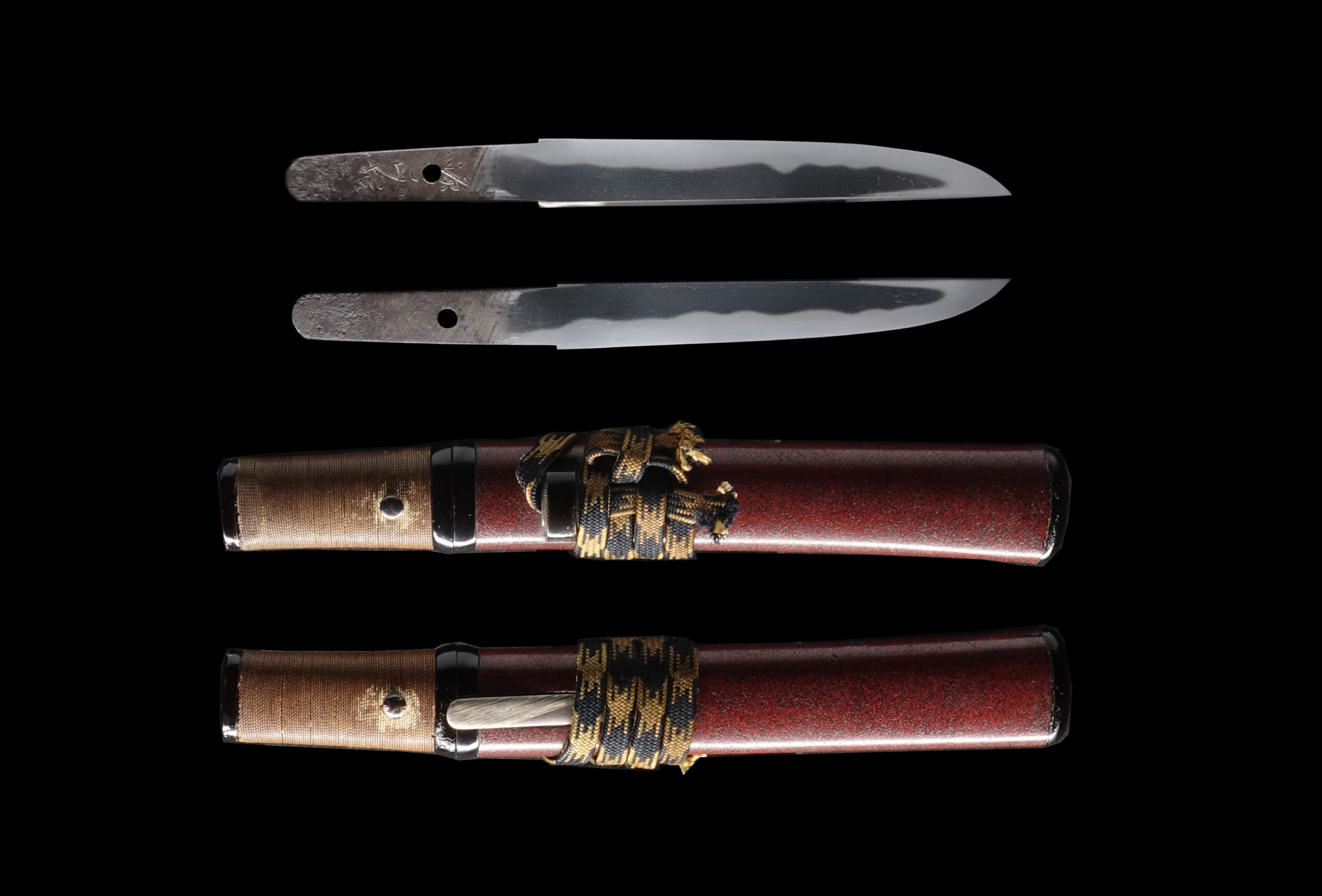 Antique Japanese Sword Tanto signed by Minamoto Masao<br>NBTHK <span style="color: #ff0000;">Hozon </span>Certificate - Image 13