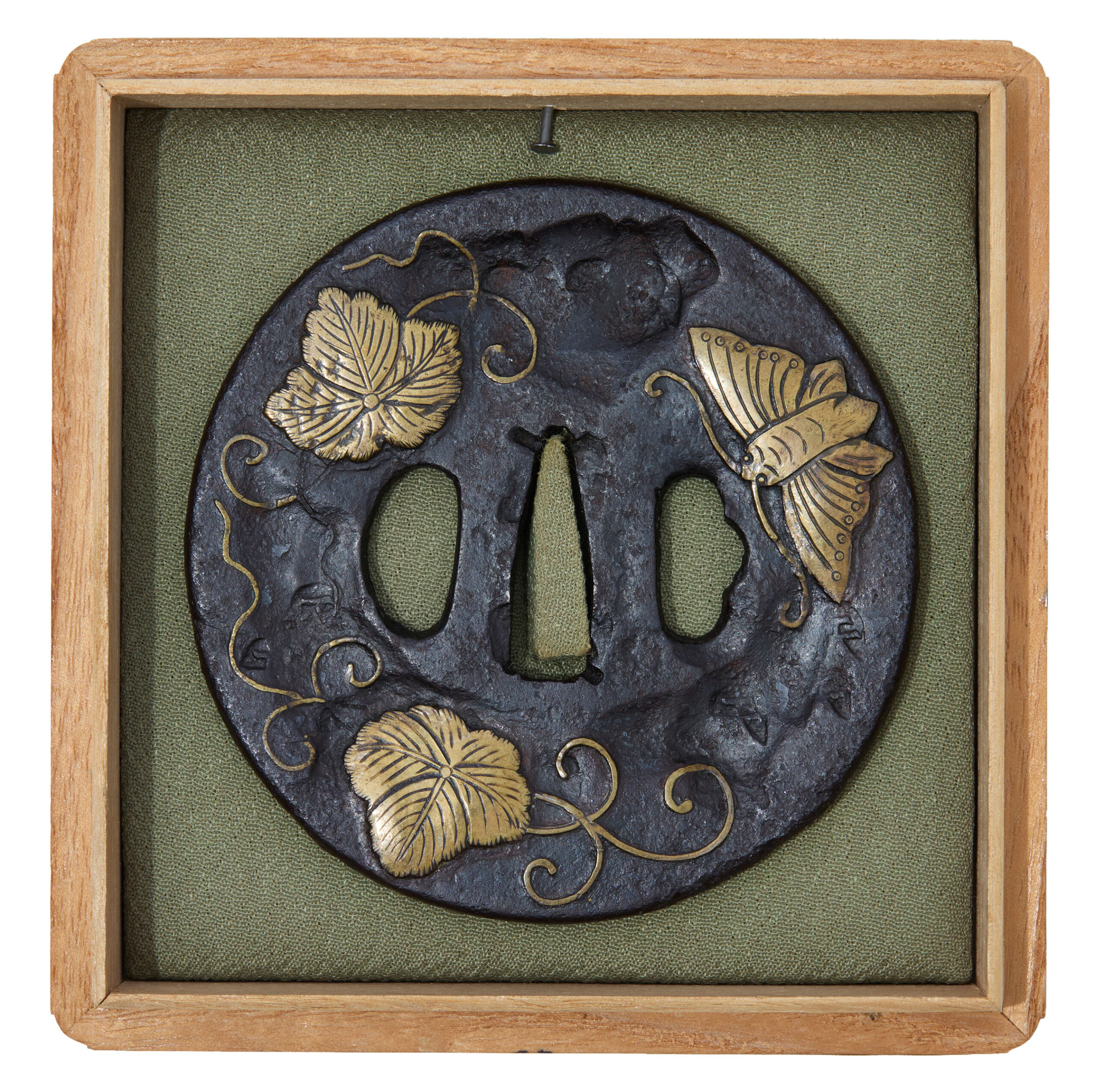Antique Tsuba for Samurai Sword (T-857) - Image 2