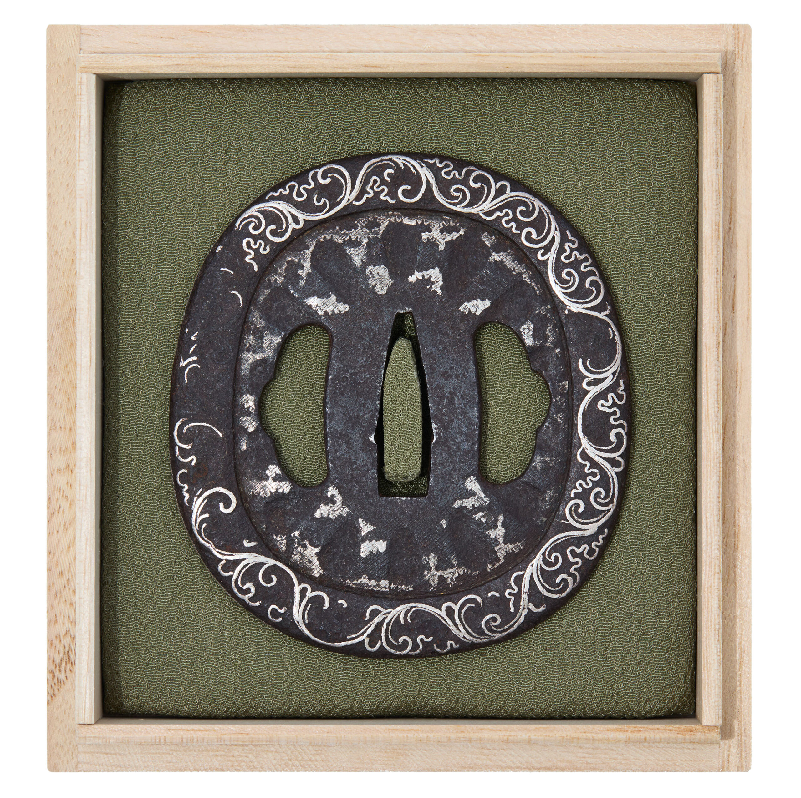 Antique Tsuba for Samurai Sword (T-859) - Image 2