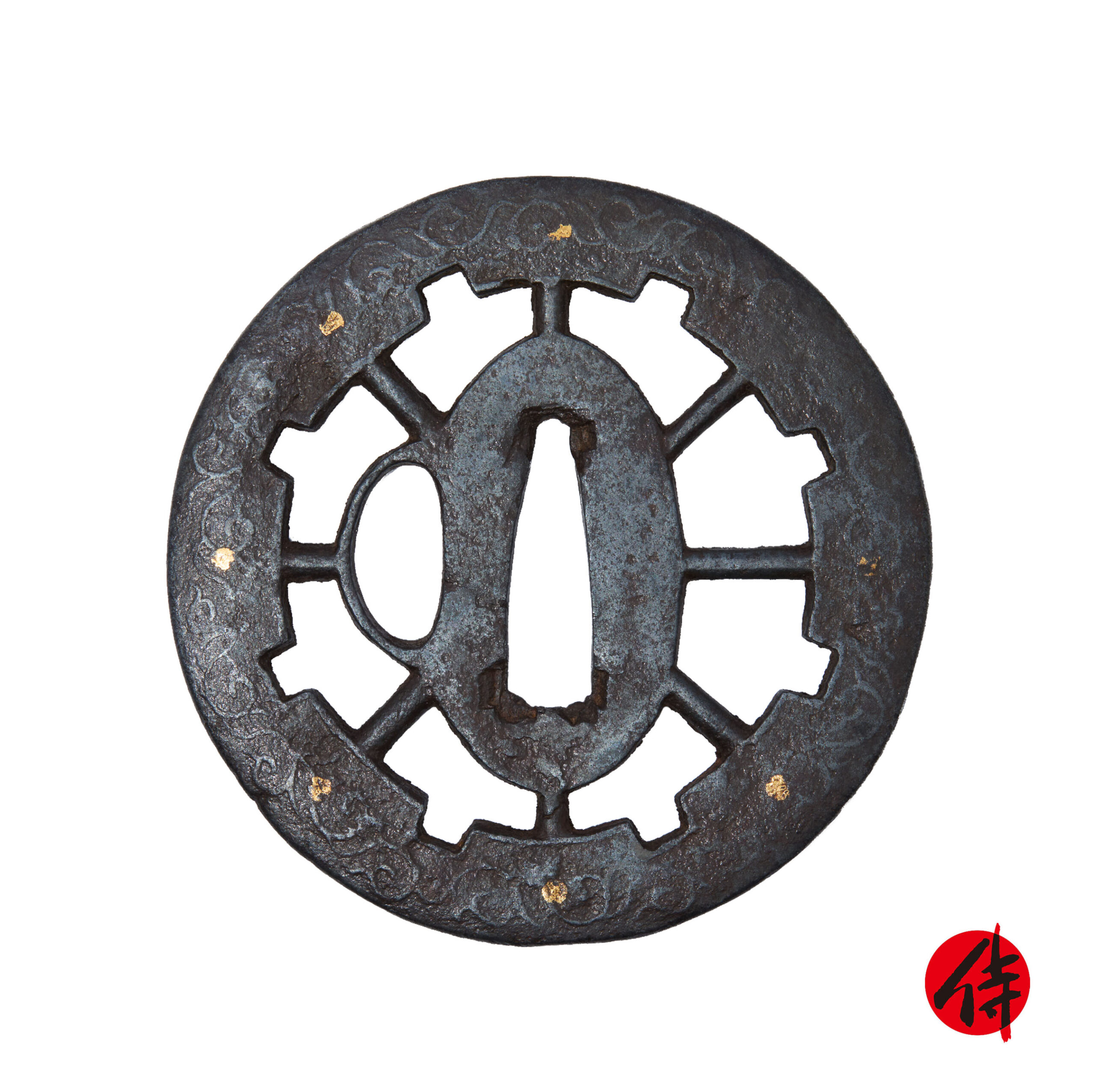 Antique Tsuba for Samurai Sword NBTHK Tokubetsu Kicho Certificate (T-851)