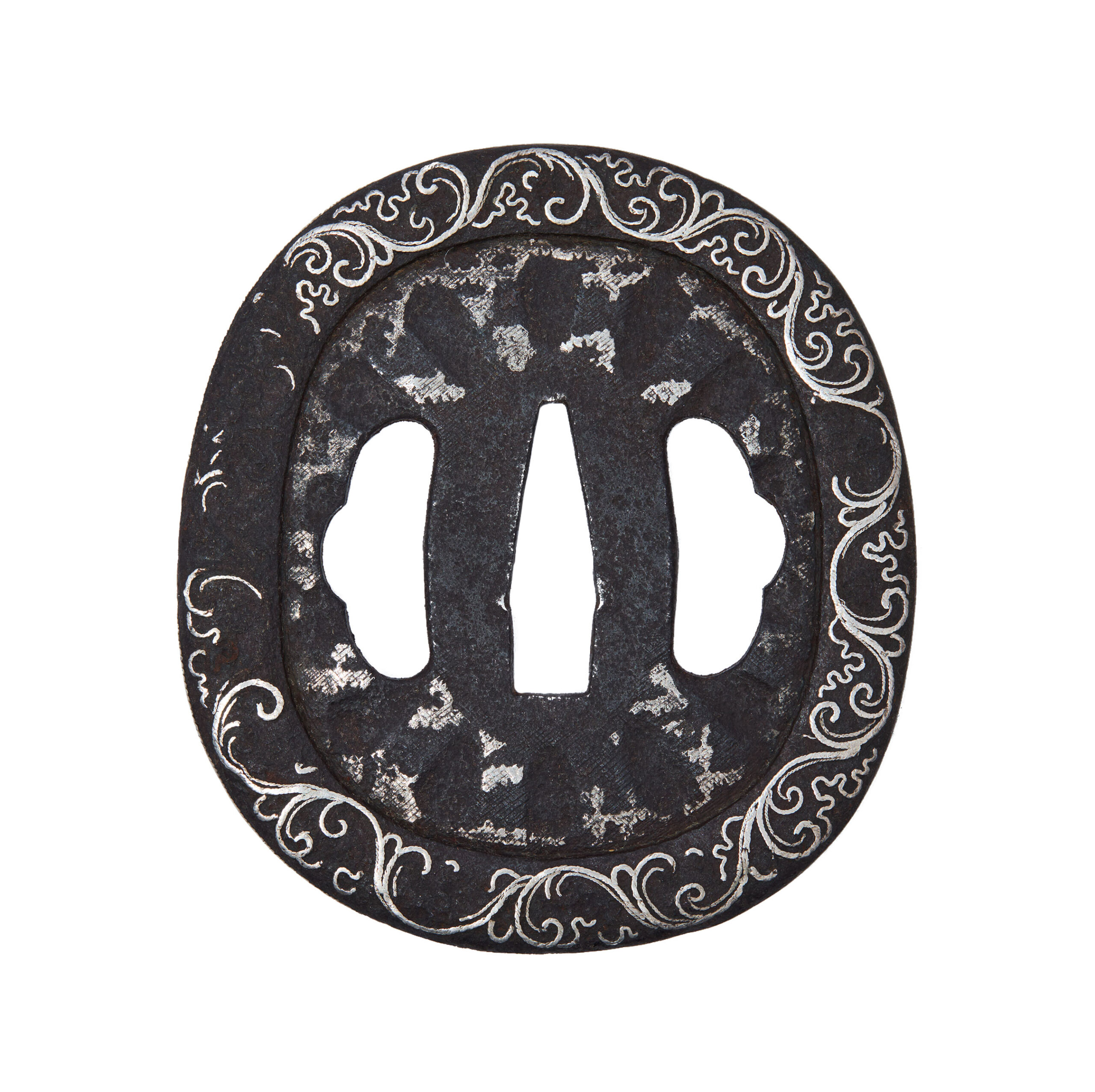 Antique Tsuba for Samurai Sword (T-859) - Image 3