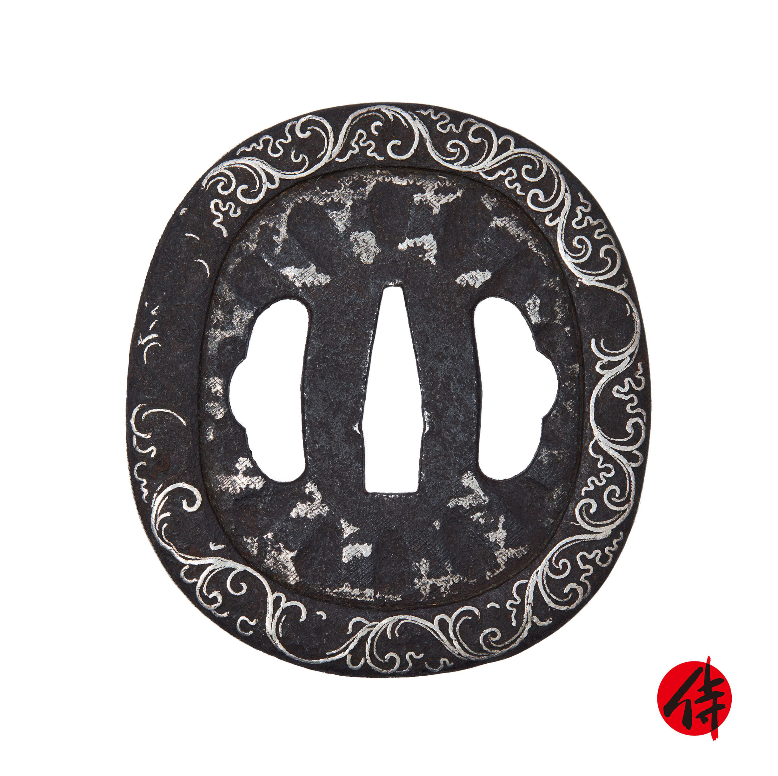 Antique Tsuba for Samurai Sword (T-859)