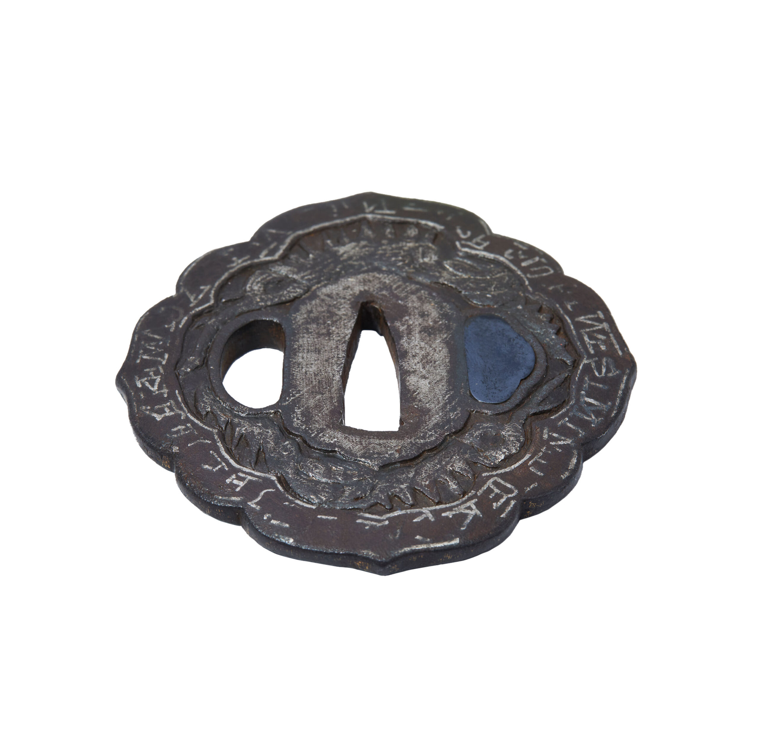 Antique Tsuba for Samurai Sword (T-852) - Image 5