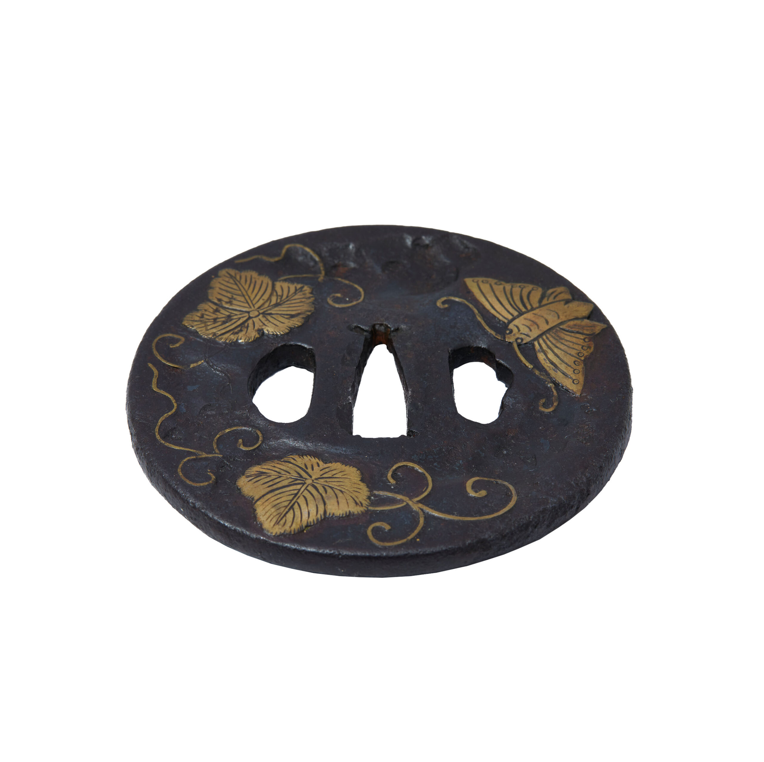 Antique Tsuba for Samurai Sword (T-857) - Image 5