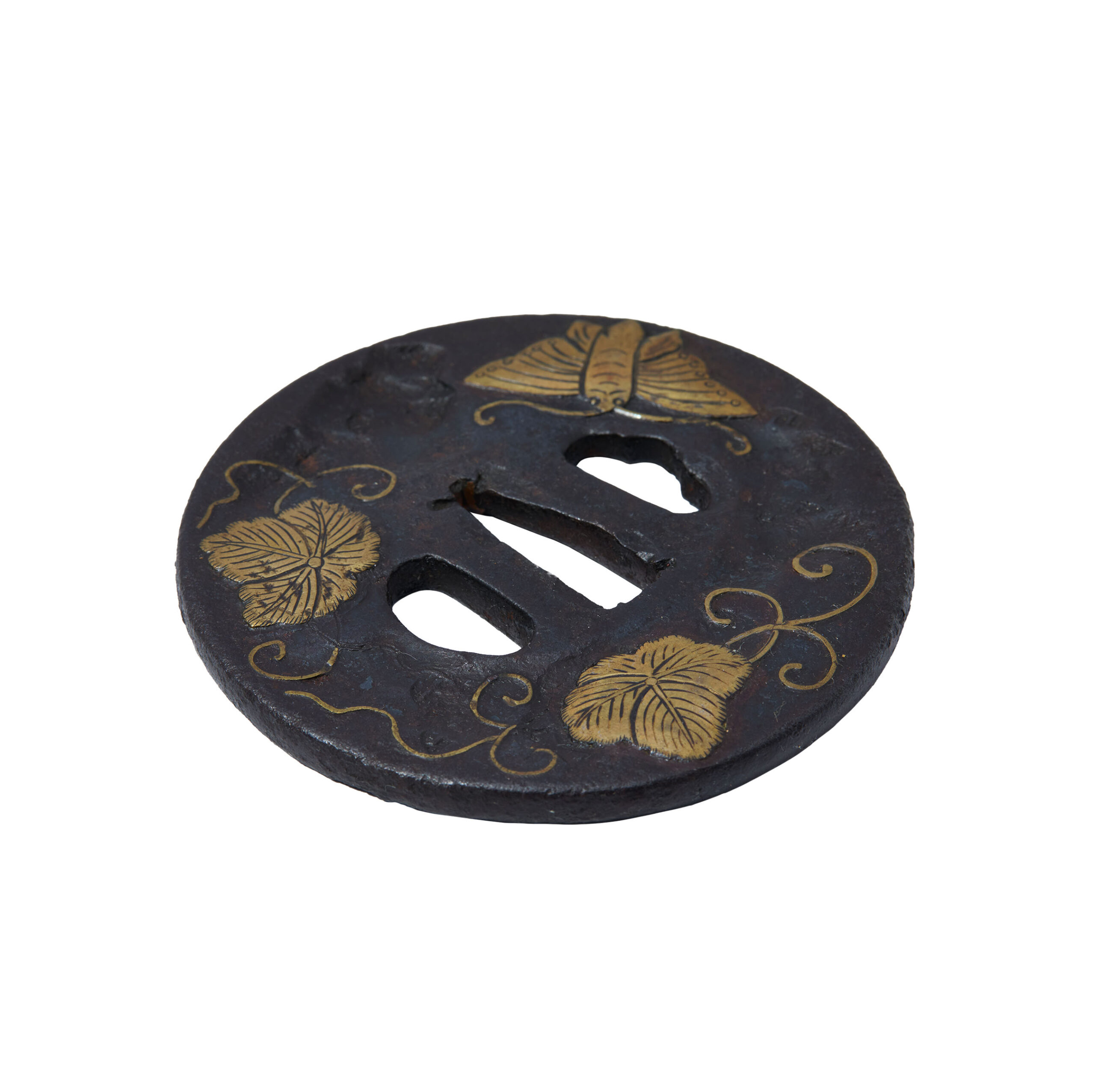 Antique Tsuba for Samurai Sword (T-857) - Image 6