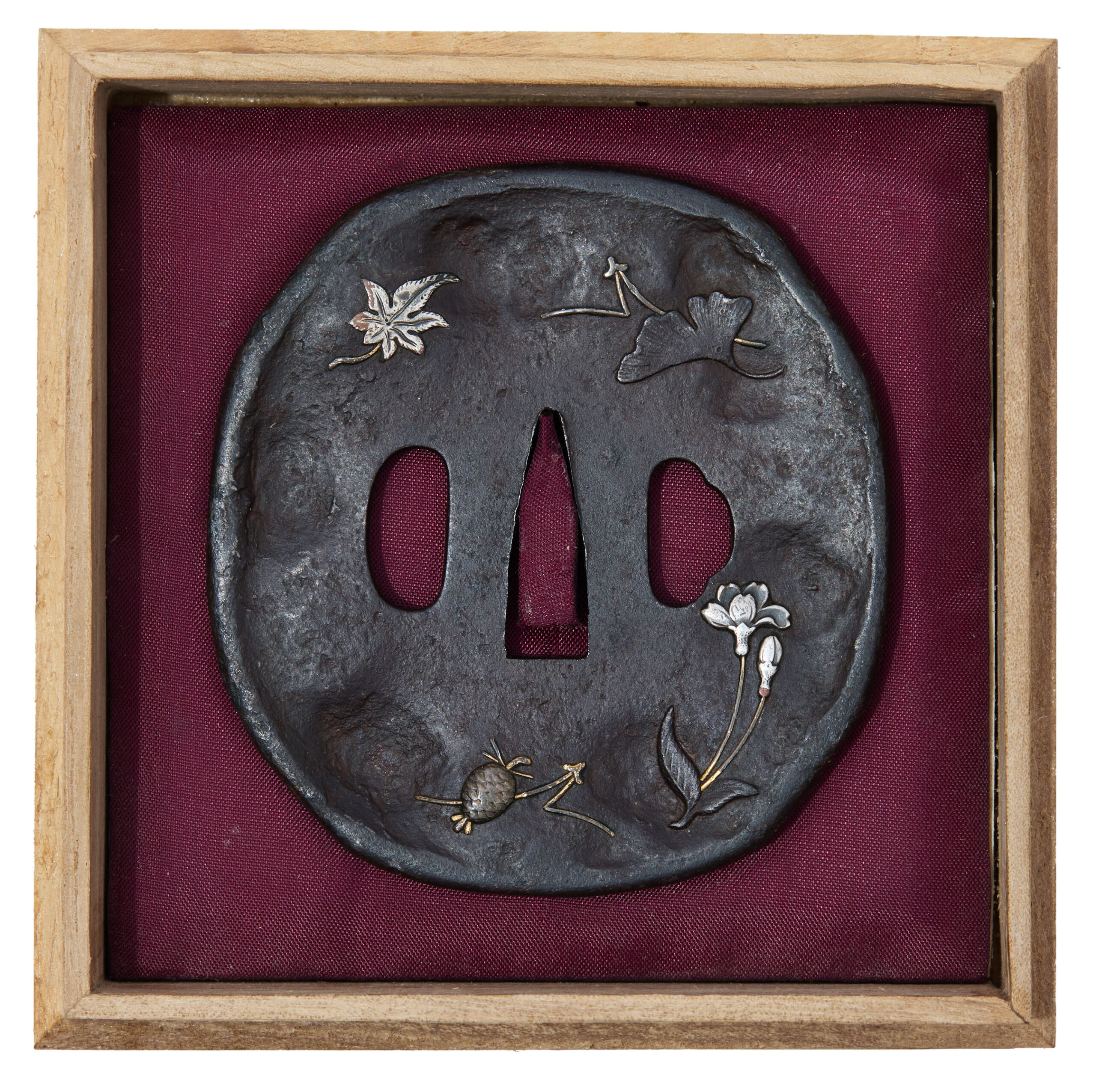 Antique Tsuba for Samurai Sword (T-866) - Image 2