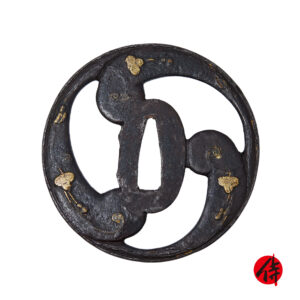 Antique Tsuba for Samurai Sword (T-863)
