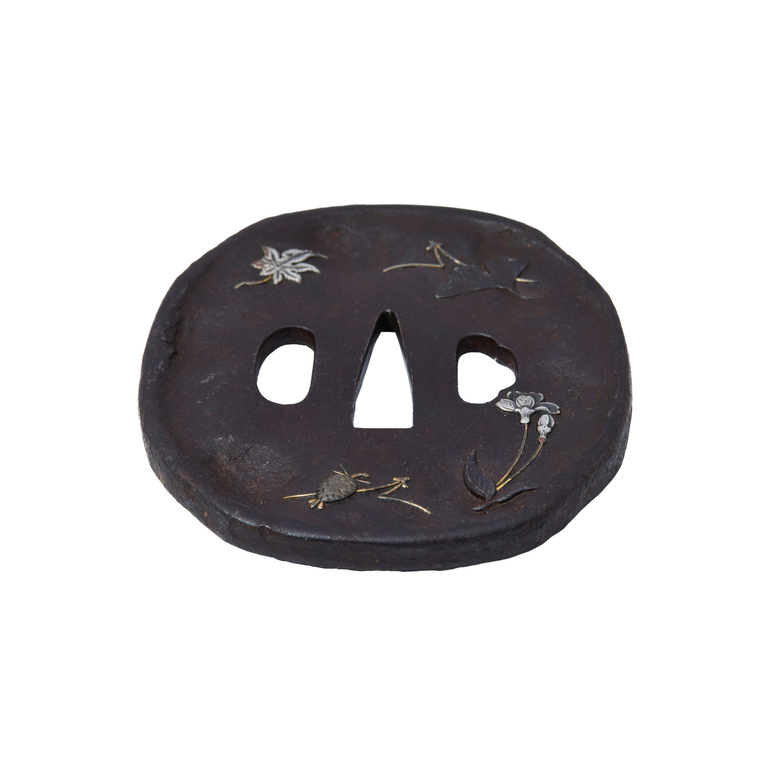 Antique Tsuba for Samurai Sword (T-866) - Image 5
