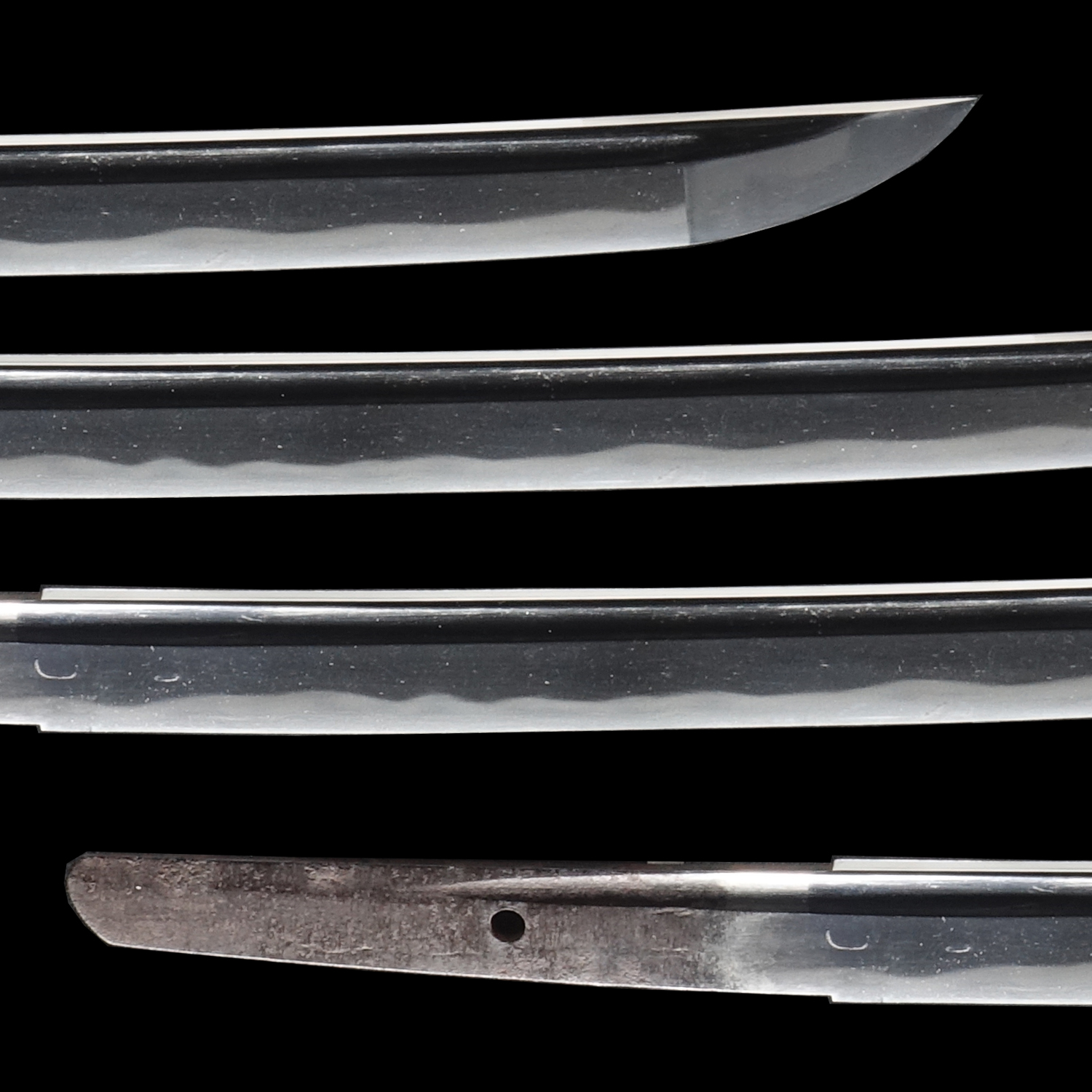 Antique Japanese Sword Tanto Attributed to Monju <br>NBTHK<span style="color: #ff0000;"> Hozon </span>Certificate - Image 3