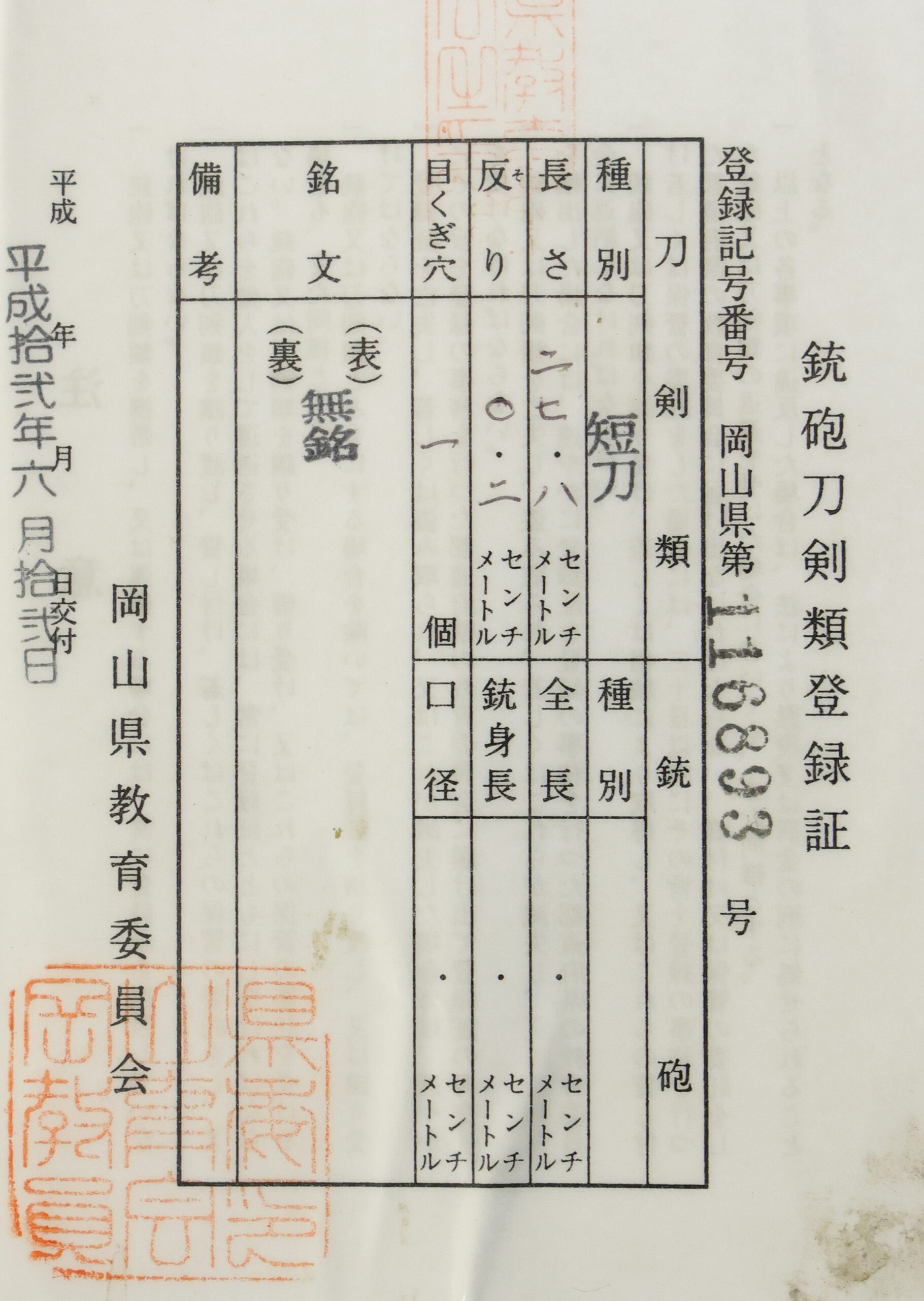 Antique Japanese Sword Tanto Attributed to Mino Senjuin <br>NBTHK<span style="color: #ff0000;"> Hozon </span>Certificate - Image 26