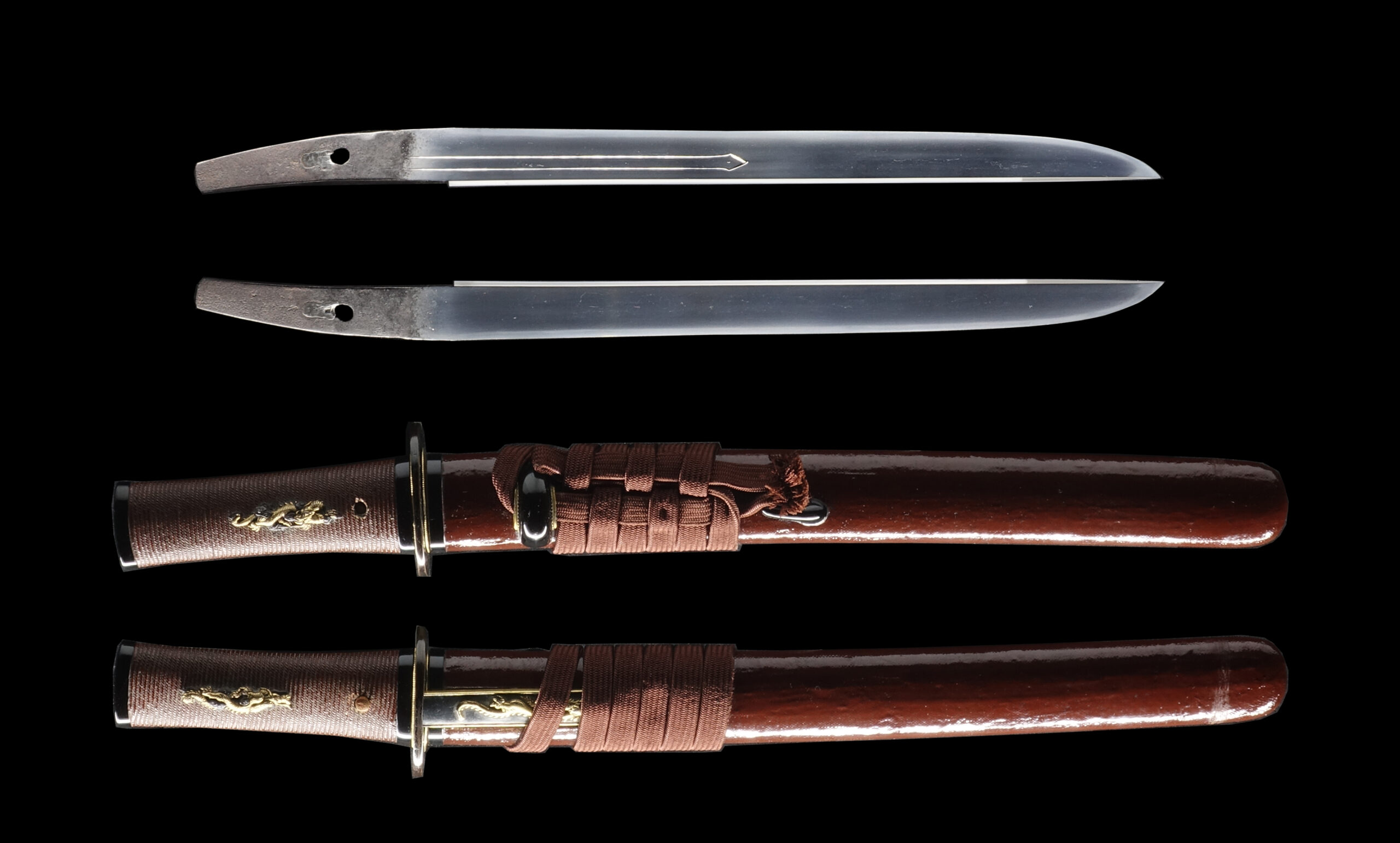 Antique Japanese Sword Tanto Attributed to Tegai <br>NBTHK Tokubetsu Kichou Certificate for the blade and Koshirae - Image 14