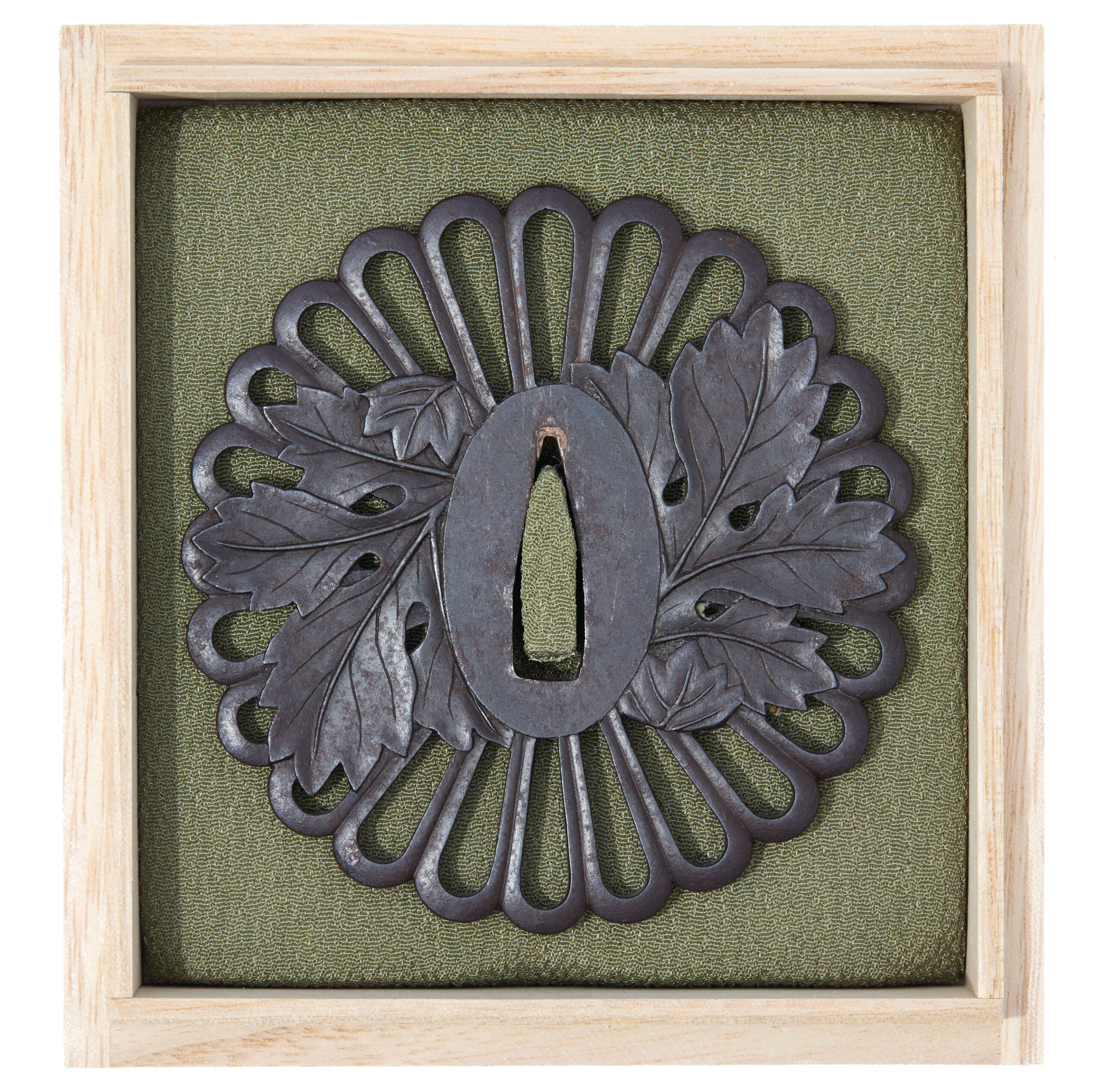 Antique Tsuba for Samurai Sword with NBTHK <strong><span style="color: #ff0000;">Tokubetsu Hozon</span></strong> Certificate (T-874) - Image 3