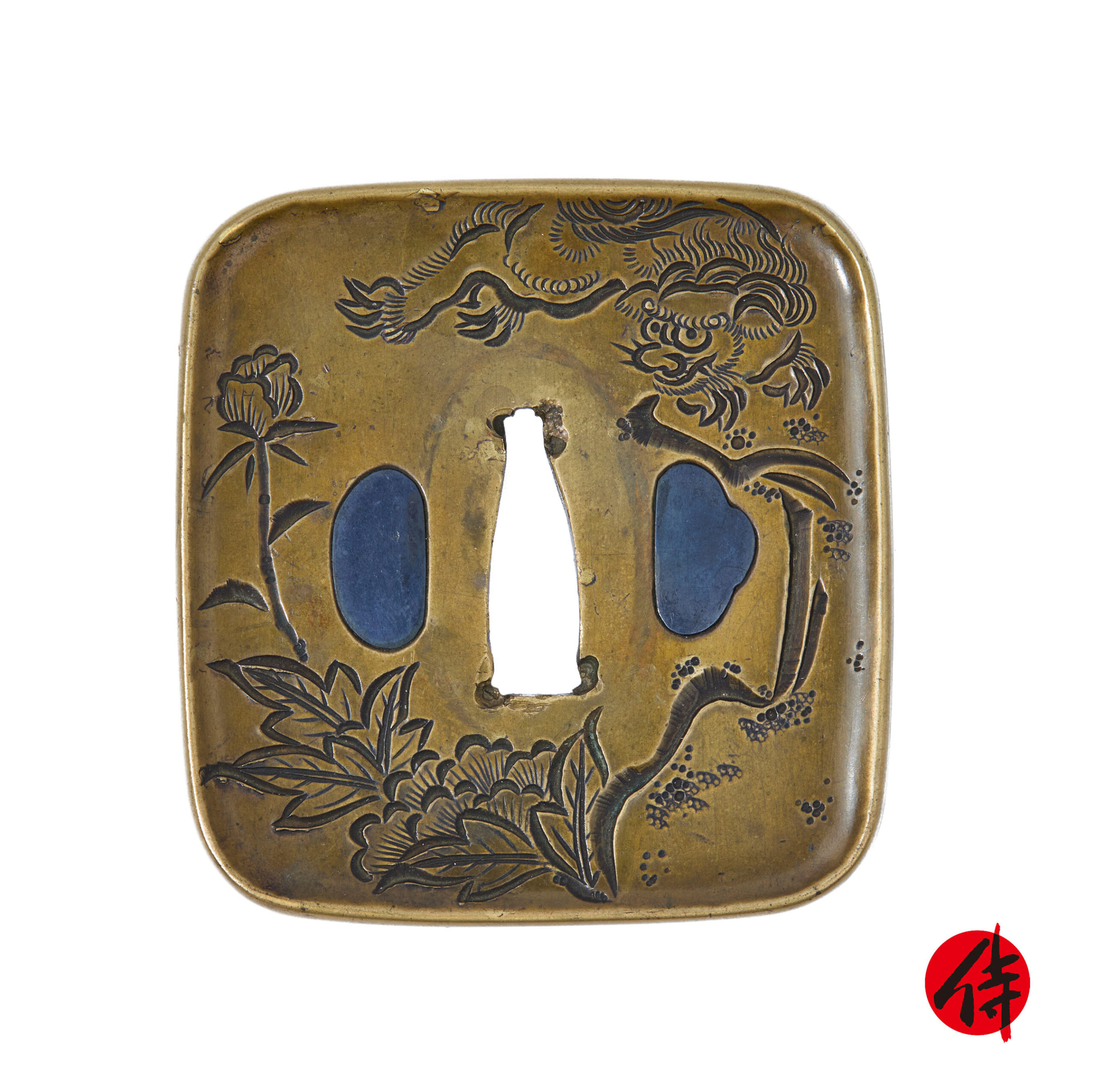 Antique Tsuba for Samurai Sword (T-877)