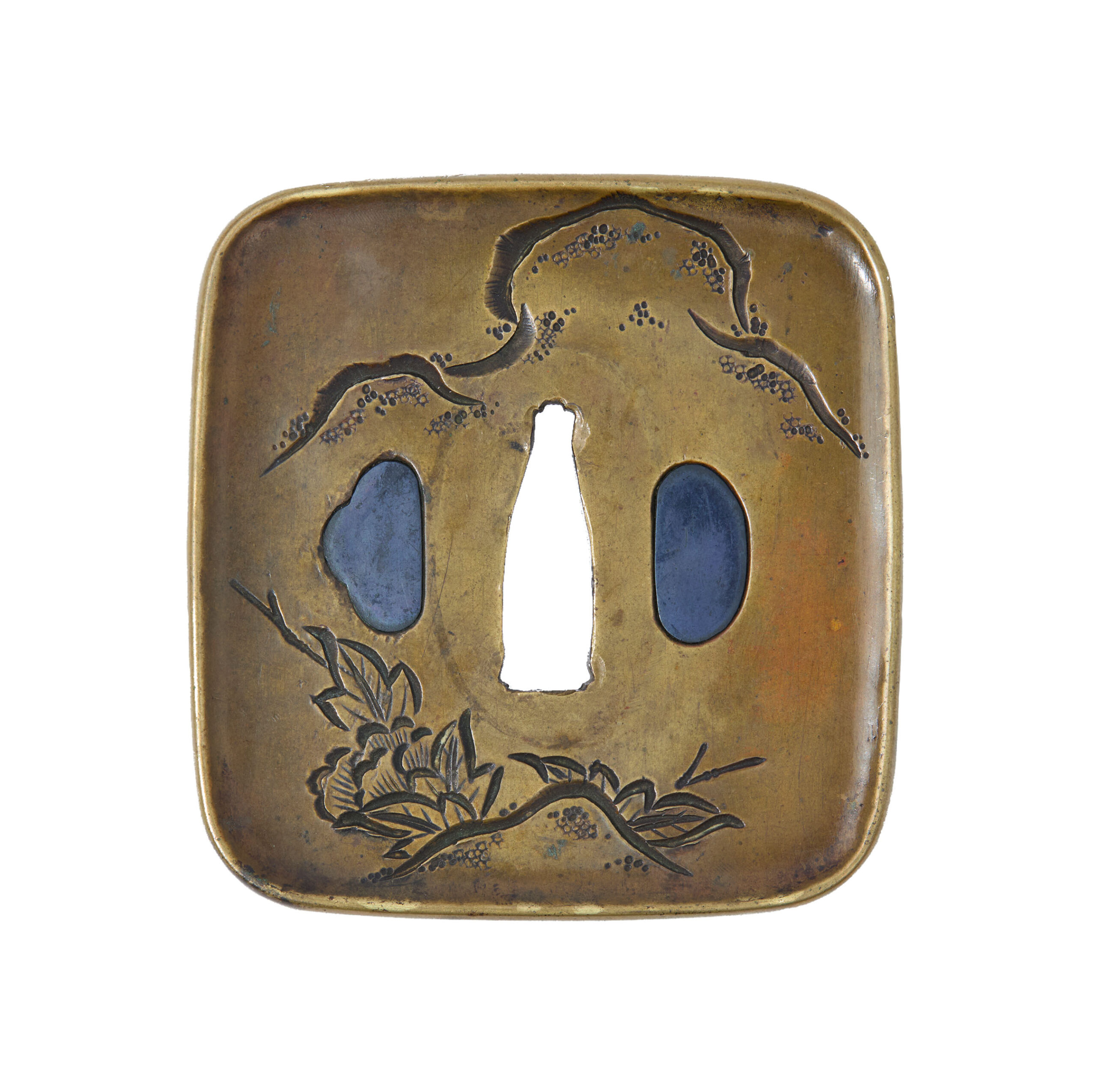 Antique Tsuba for Samurai Sword (T-877) - Image 4